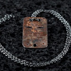 1032 halsband id-bricka järn