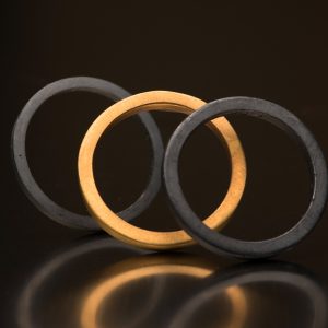 1052 Ring silver 4-kant